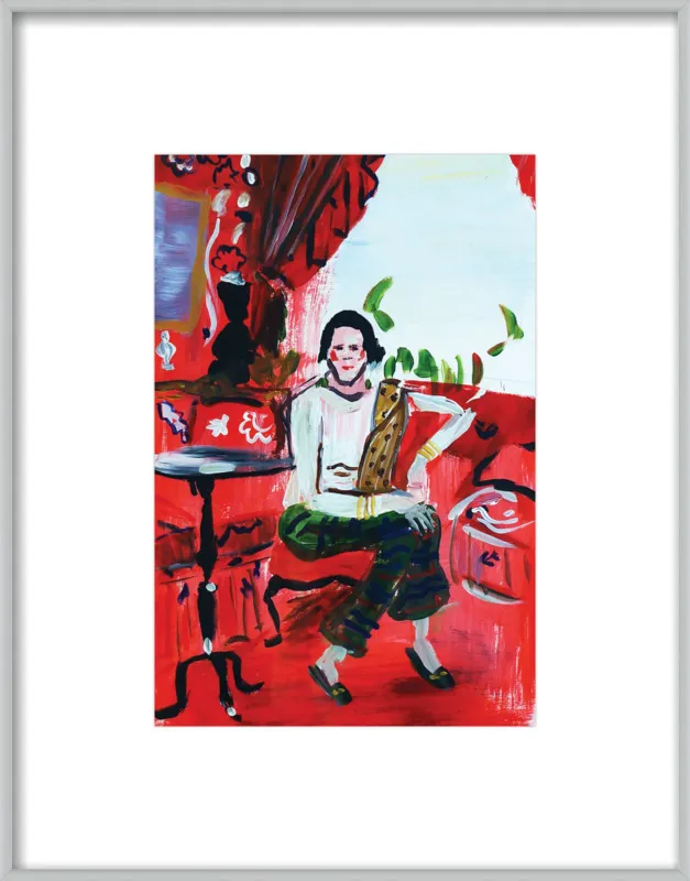 Diana Vreeland  by Marine de Quénetain  for Artfully Walls