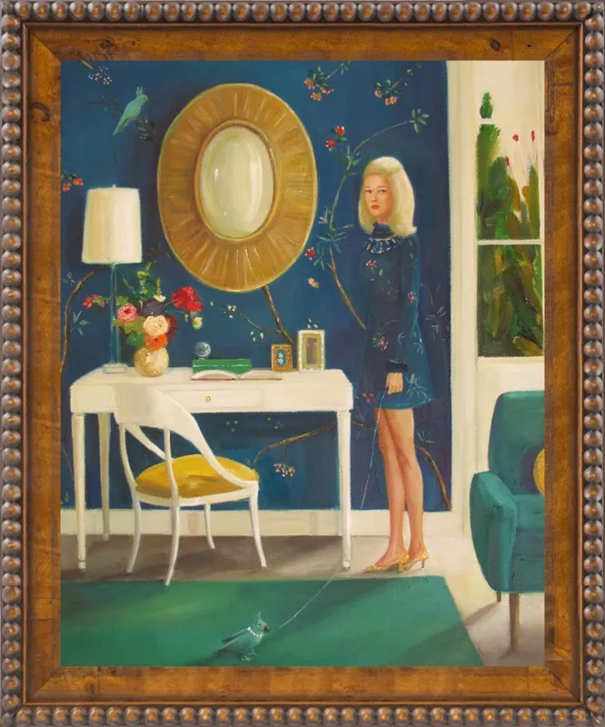 The Invisible Nature of Tansy Fairchild by Janet Hill for Artfully Walls