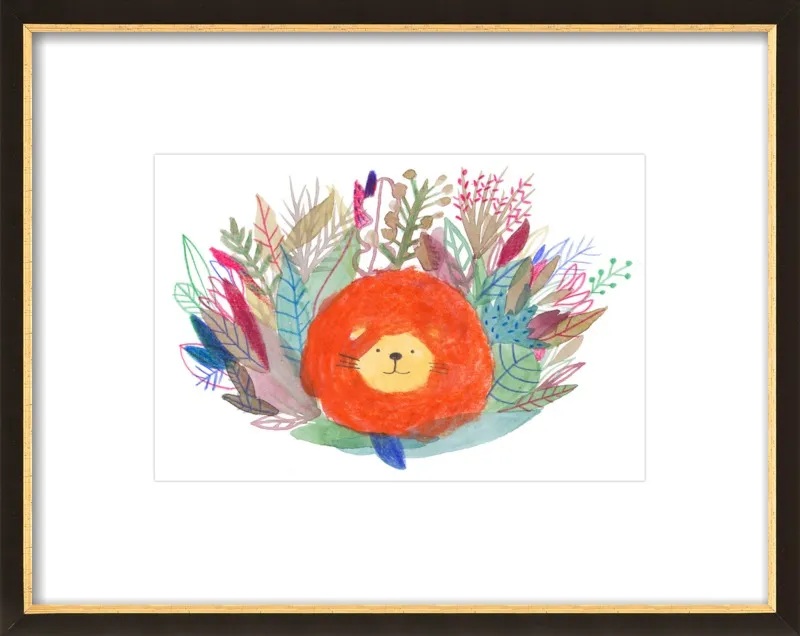 Lion by Marion Barraud for Artfully Walls