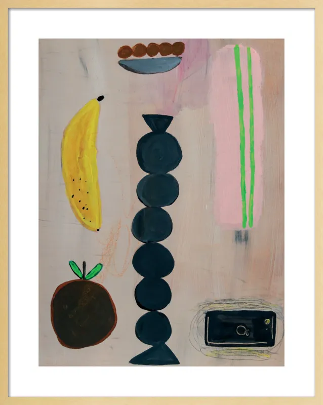 Still life with a phone vibration by Agata Królak for Artfully Walls