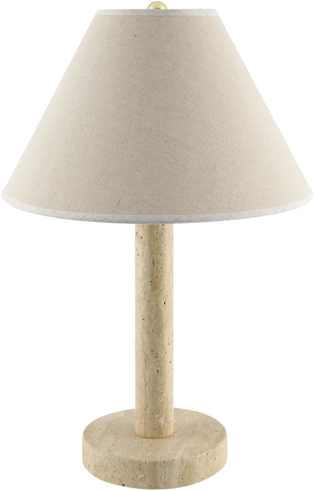 Tobin  Brushed 21"H x 14"W x 14"D Accent Table Lamp