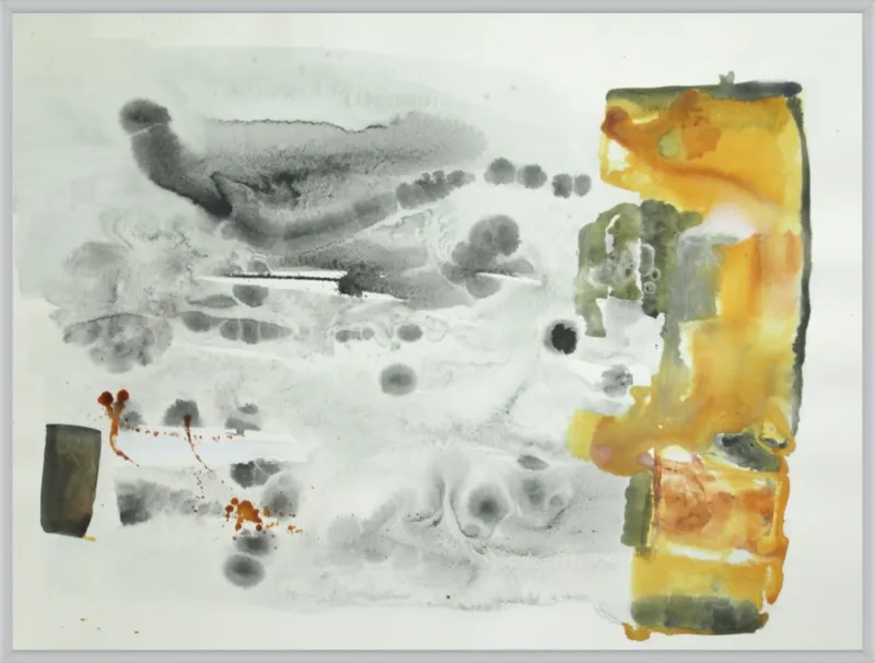 work on paper #24 by Emily Van Horn for Artfully Walls