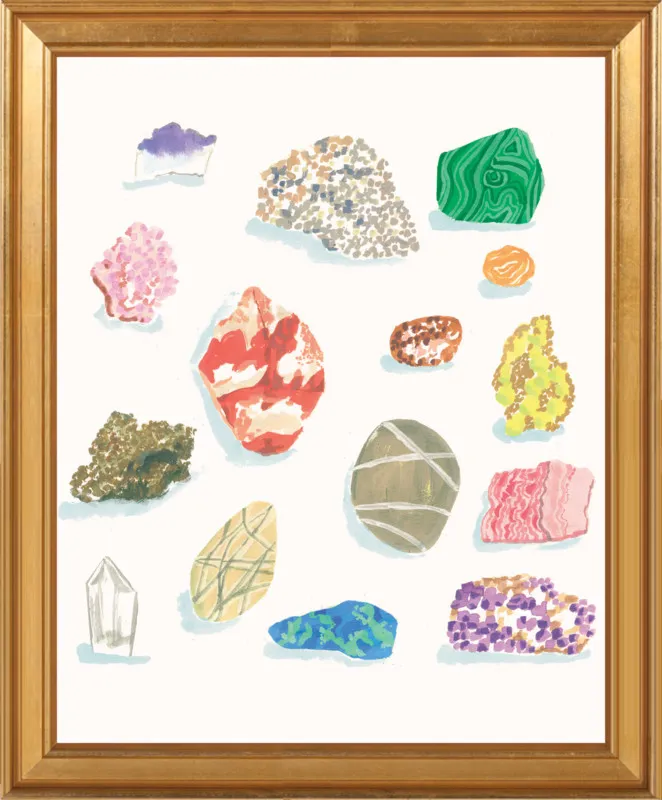 Gems by Danielle Kroll for Artfully Walls