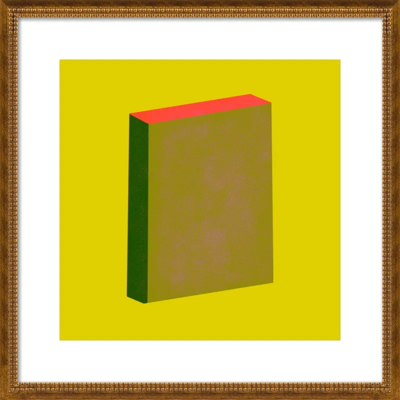 Color Books 4, Olive, Forest, Hot Red & Pear Green by Jessica Poundstone for Artfully Walls