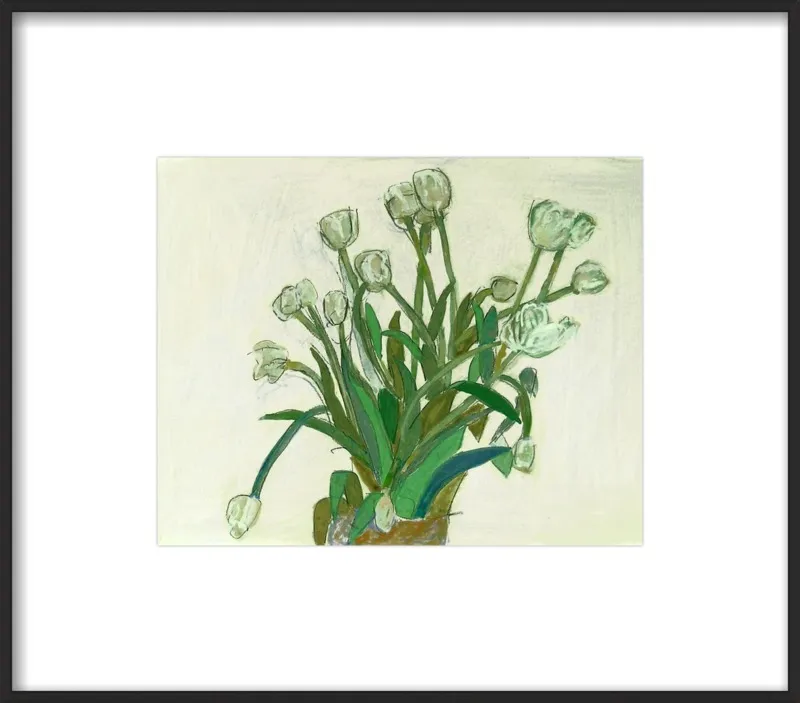 viridiflora tulip by Liz Innvar for Artfully Walls