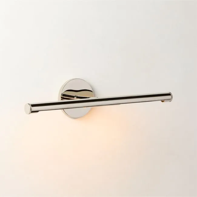 Archive Nickel 19.75" Wall Mount Picture Light Set of 2