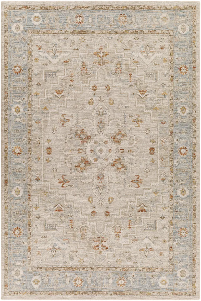 Avant Garde Beige Indoor 7'10" x 10'2" Machine Woven Rug