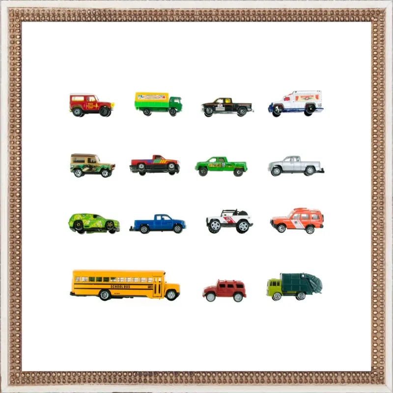 Vintage Toy Trucks by Jennifer Steen Booher for Artfully Walls