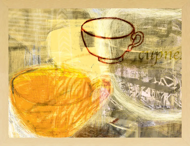 Still Life with Cups by Carmel Kushnir for Artfully Walls