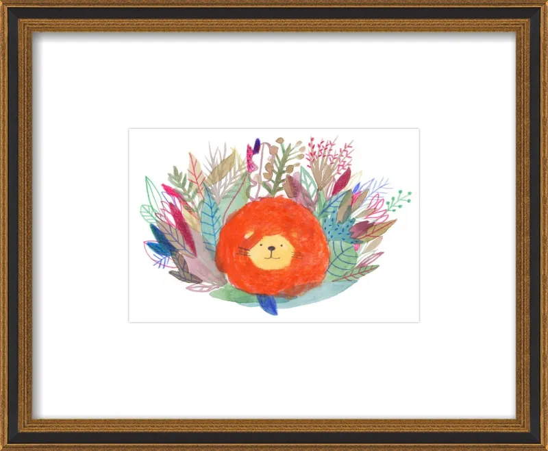 Lion by Marion Barraud for Artfully Walls
