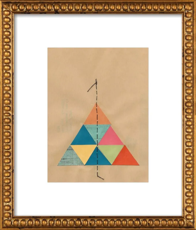 Pyramid Series 1 by Jan Weiss for Artfully Walls
