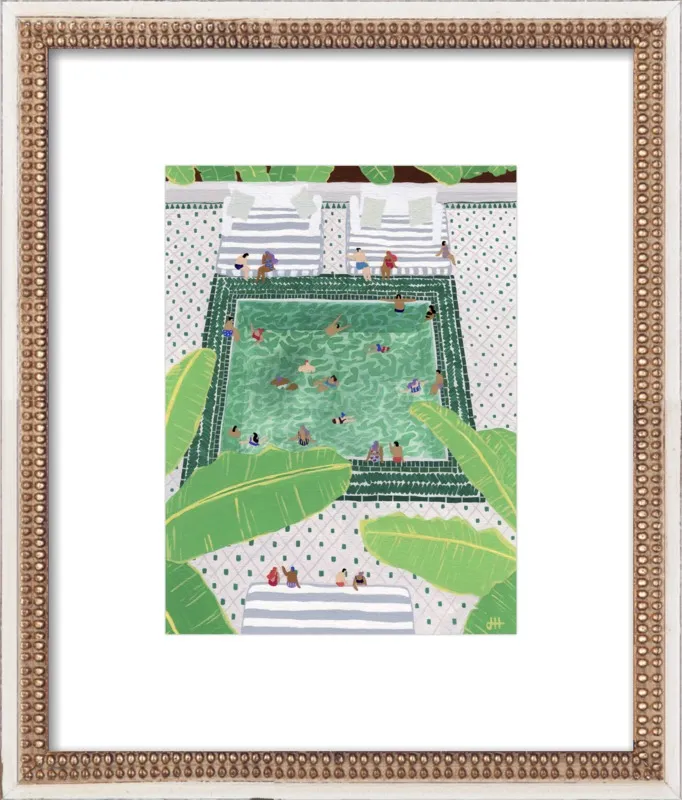 Green Riad by Joanne Ho for Artfully Walls