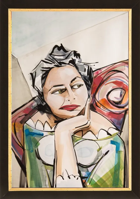 Ponder by Becky Aubry for Artfully Walls