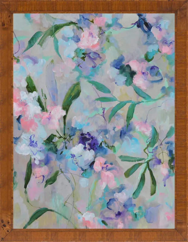Arrangement in Blue and Lilac by Sonal Nathwani for Artfully Walls