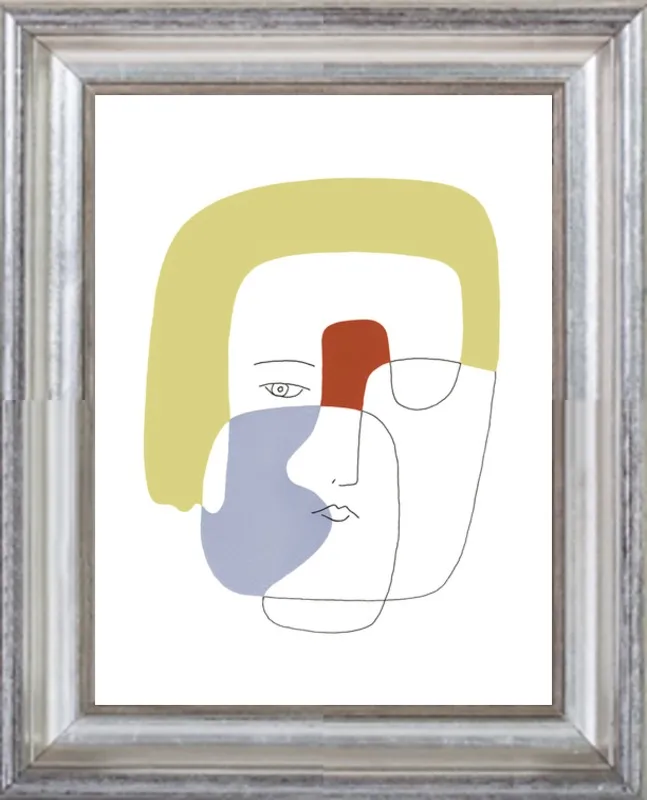 September Blue - Version 05 by Femke Colaris for Artfully Walls