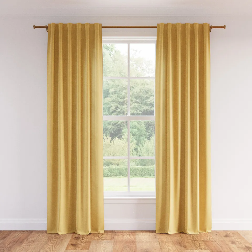 Linen Curtain, Sundial Linen, 50" x 108", Blackout