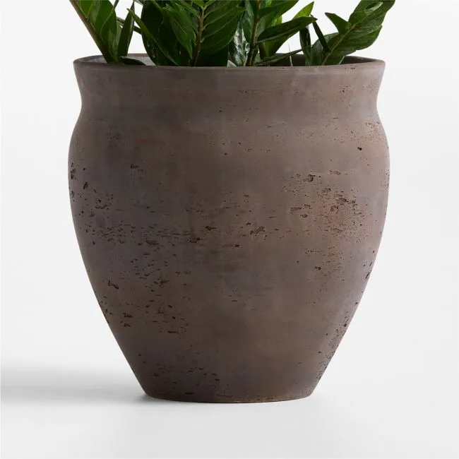 Illara 15.6" x 15.0" Bronze Indoor/Outdoor Planter