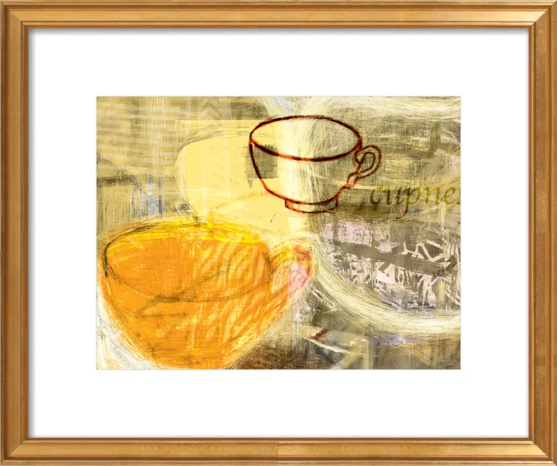 Still Life with Cups by Carmel Kushnir for Artfully Walls