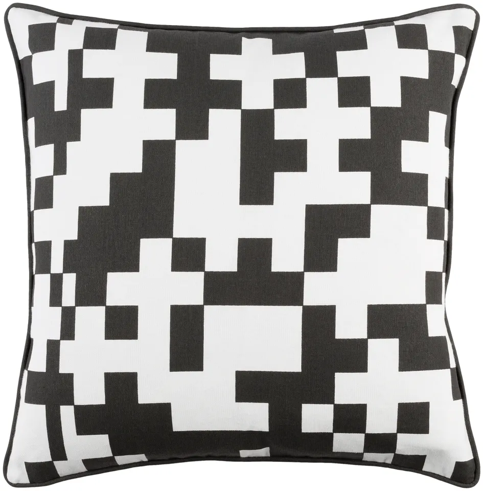 Inga INGA-7017 18"L x 18"W Down Filled Pillow