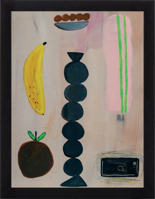 Still life with a phone vibration by Agata Królak for Artfully Walls