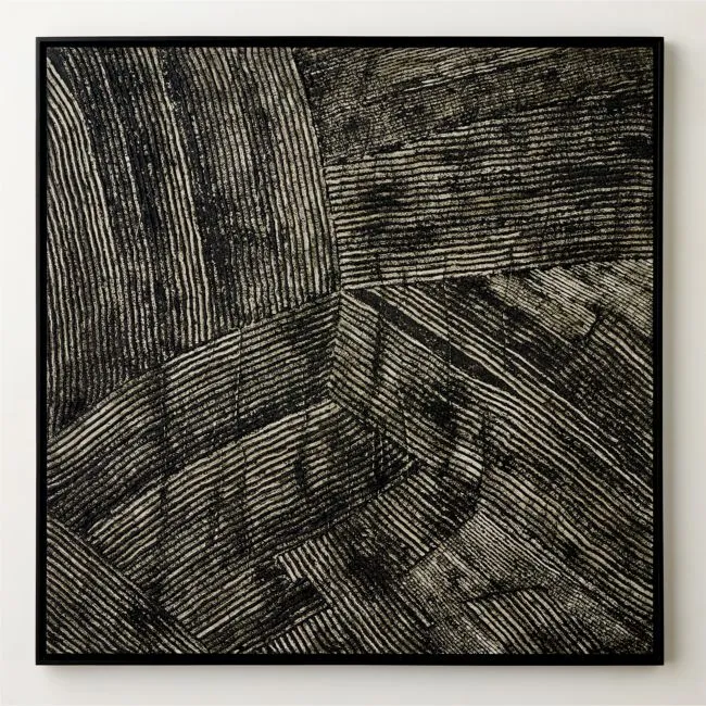 'Teleharmonic' Framed Wall Art 52"x52"