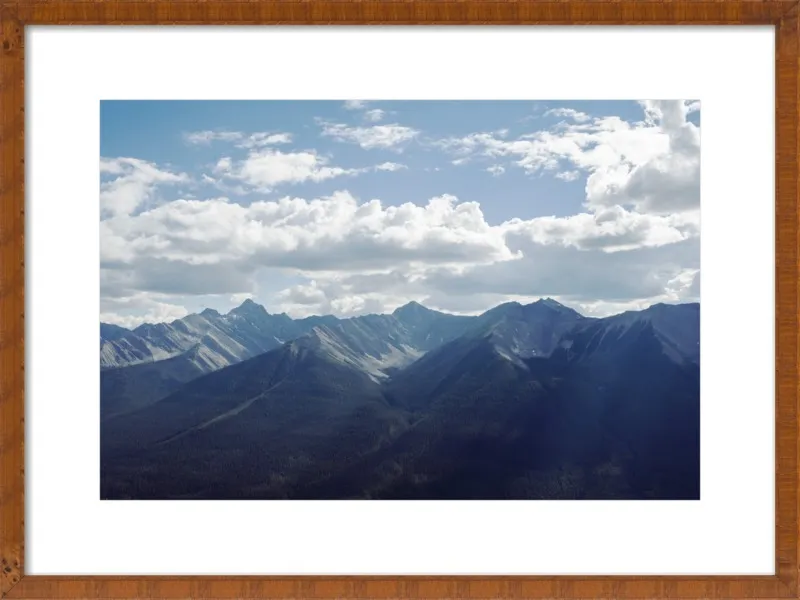 Sulphur Mountain, Banff by Tracy Zhang for Artfully Walls