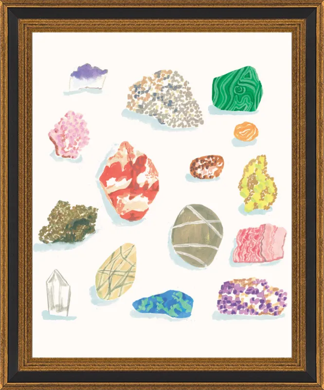 Gems by Danielle Kroll for Artfully Walls