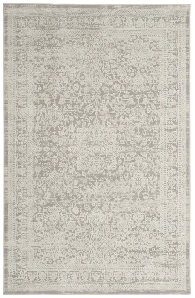 Arlo Home Woven Area Rug, PRN712G, Grey/Beige,  2' 6" X 4'