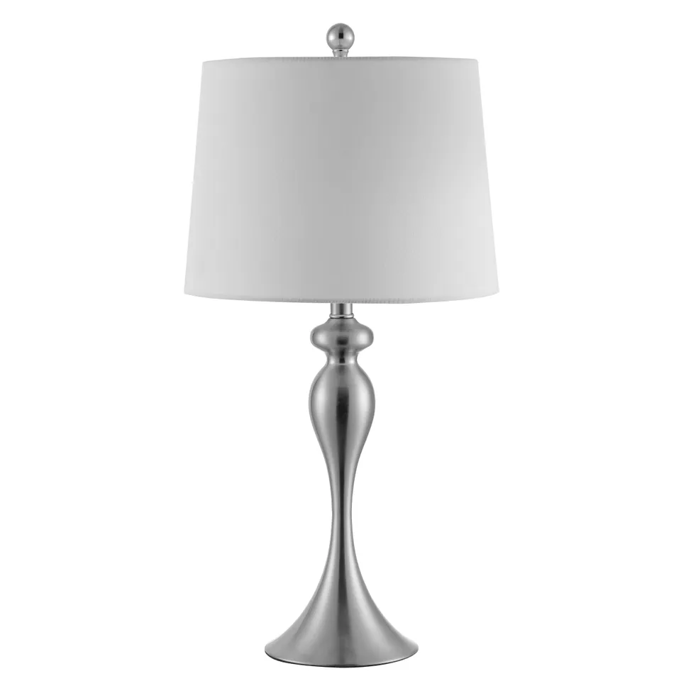 Bayan 28" Table Lamp - Nickle