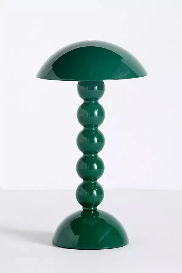 Bobbin Lacquered LED Cordless Rechargeable Table Lamp