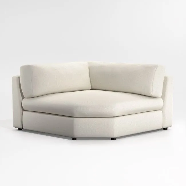 Aris Deep Wedge Chair Sectional Piece