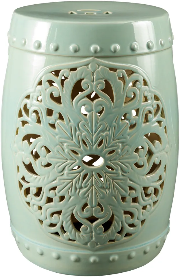 Nusrat  18"H x 13"W x 13"D Garden Stool