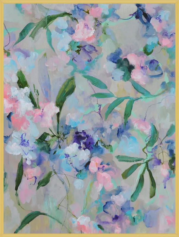 Arrangement in Blue and Lilac by Sonal Nathwani for Artfully Walls