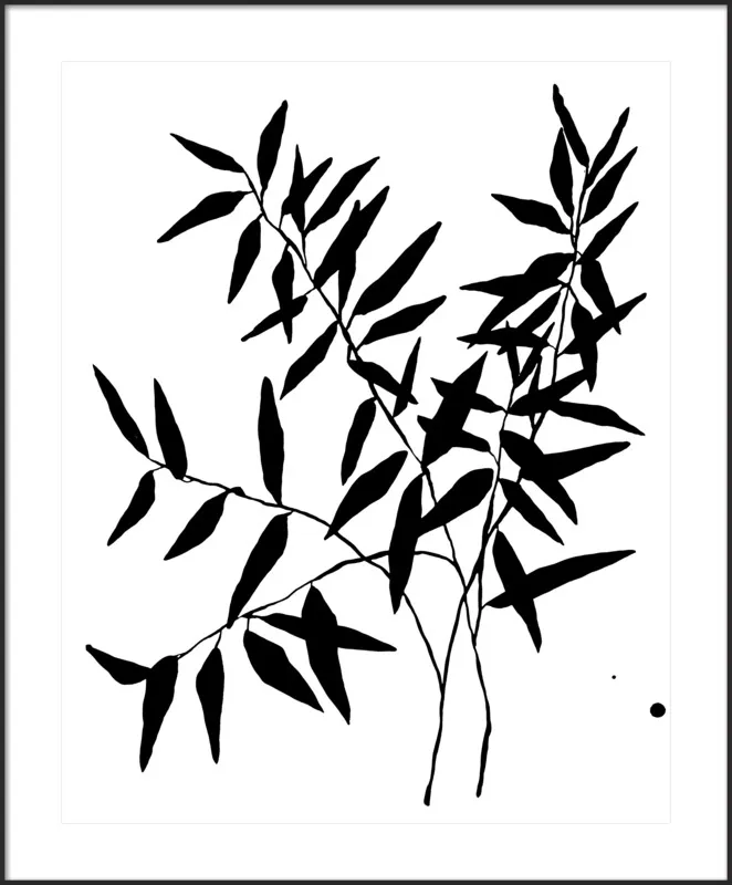 Thin Branch by Kate Roebuck for Artfully Walls