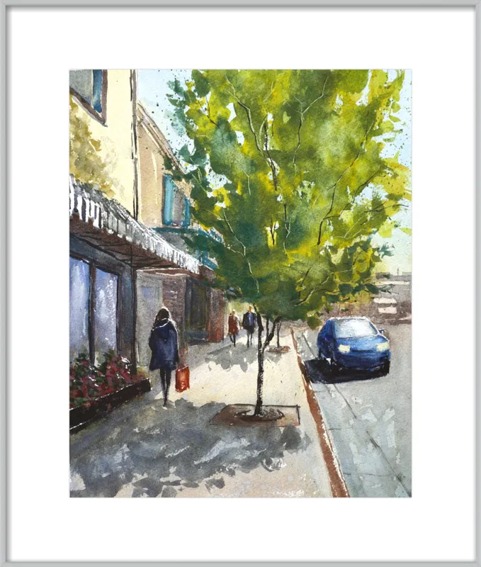 Shops in Laguna by Lauren Dusing for Artfully Walls
