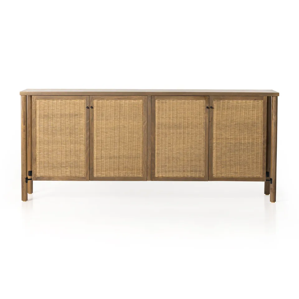 Veta Sideboard-Taupe Cane