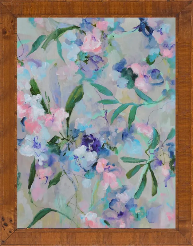 Arrangement in Blue and Lilac by Sonal Nathwani for Artfully Walls