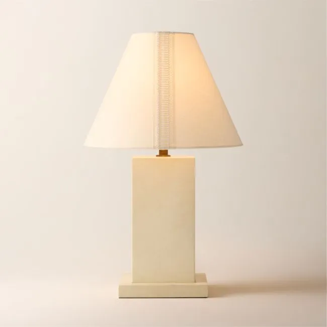 Bonnie Vellum Table Lamp 19"