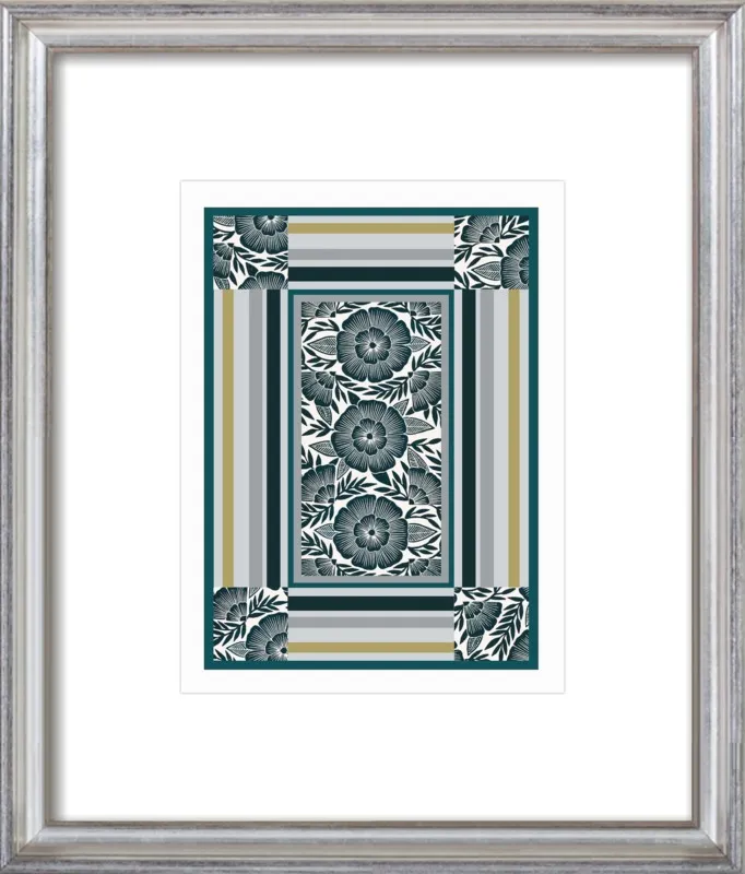 Botanical Frame 1 by Katharine Watson for Artfully Walls