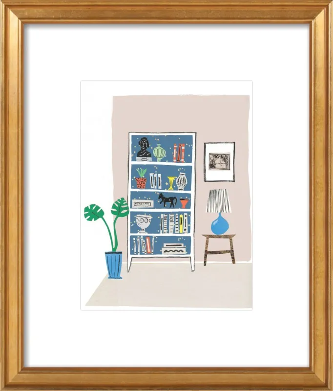 Shelfie by Danielle Kroll for Artfully Walls