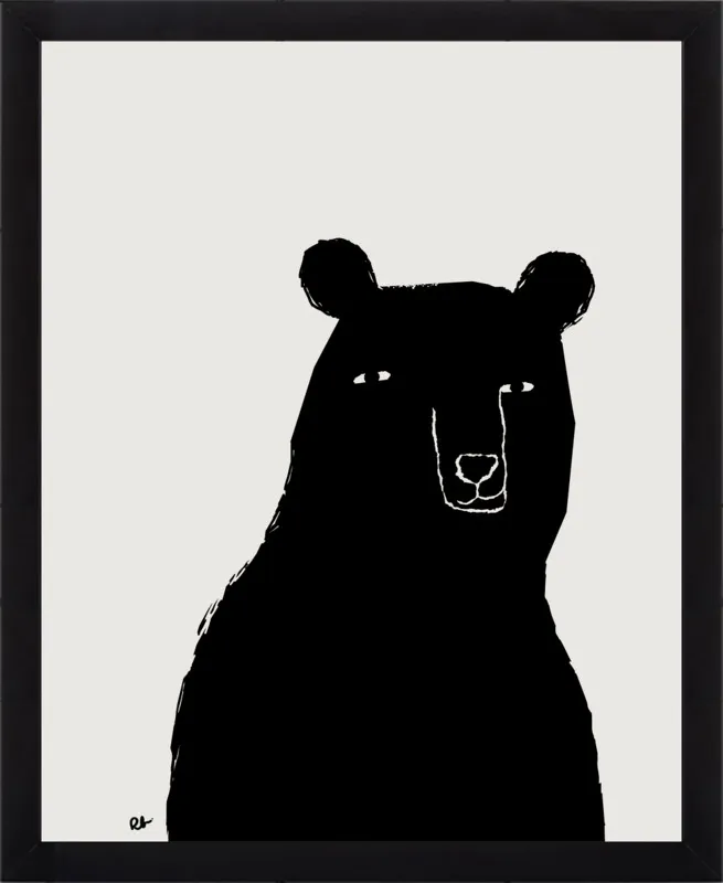 Benson the Bear by Rob Blackard for Artfully Walls