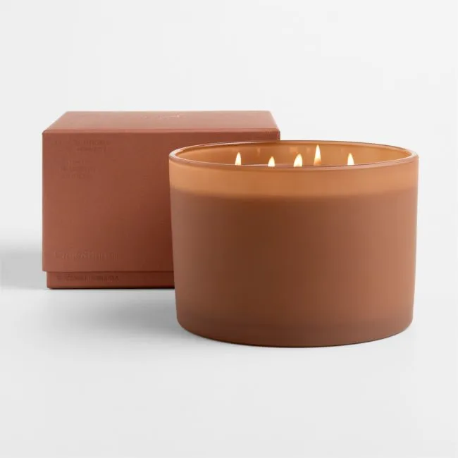 Monochrome No. 8 Harvest 5-Wick Scented Candle - Pumpkin, Cinnamon, Vanilla