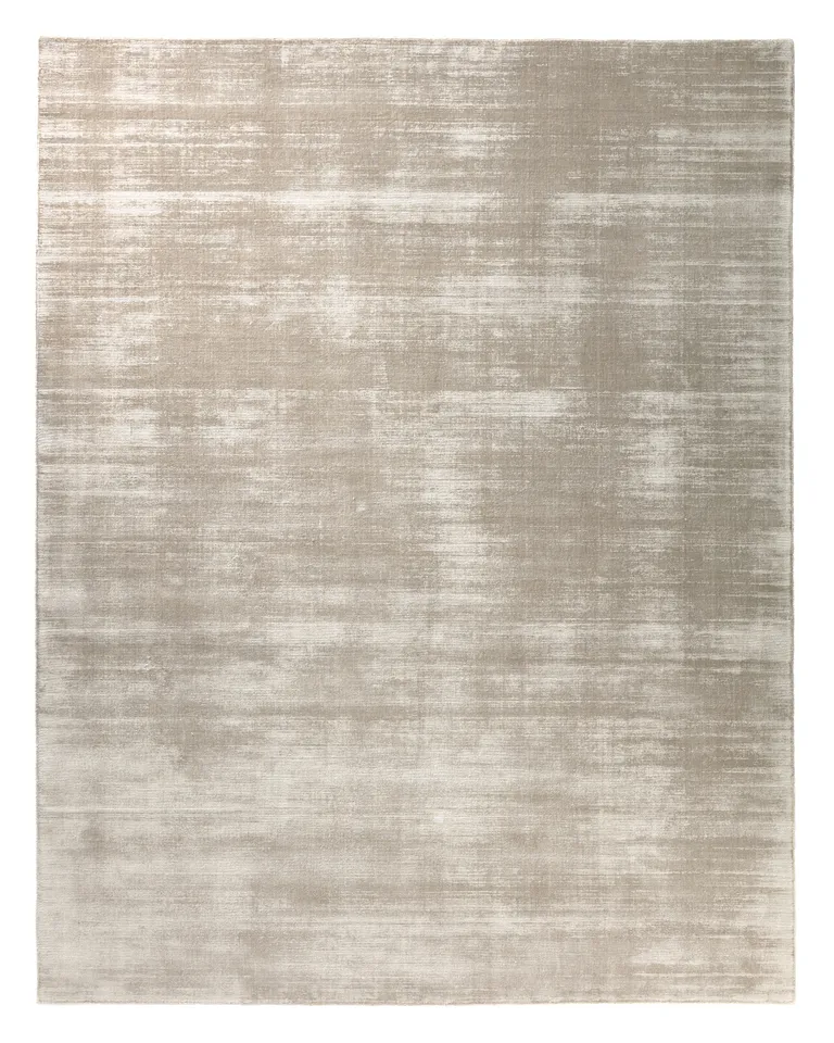 Yasmin YAS11 Handwoven Solid White Area Rug (13'X18')