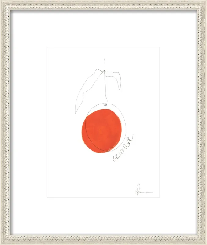 Orange by Polly Mann for Artfully Walls