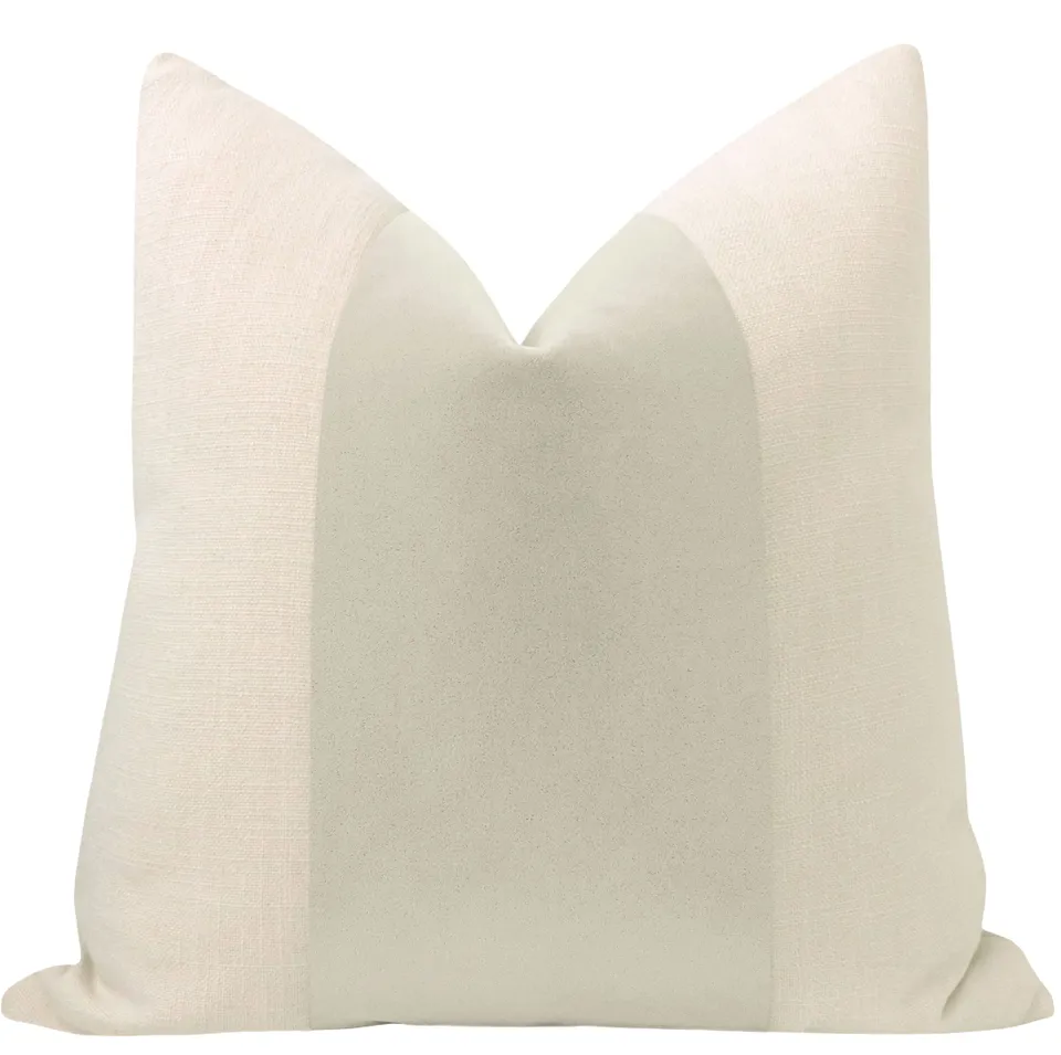 PANEL :: MOHAIR VELVET // MARBLE - 20” X 36” KING SHAM