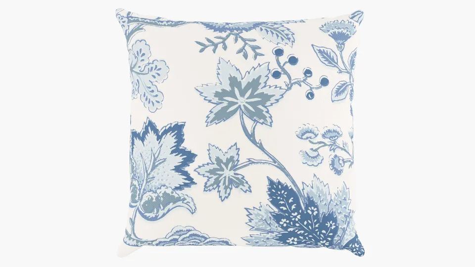 Throw Pillow 16", Delft La Vendee, 16" x 16"