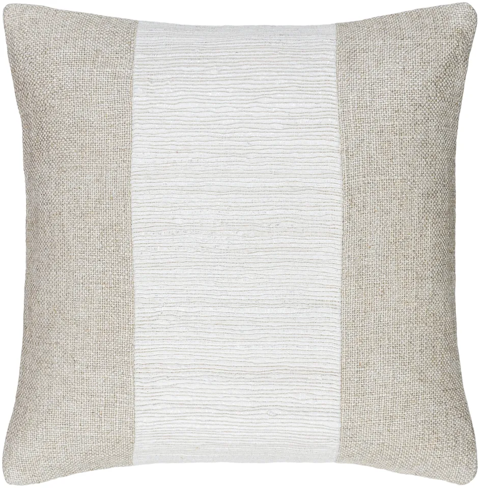 Loomed Luxe LOX-002 20"L x 20"W Polyester Filled Pillow