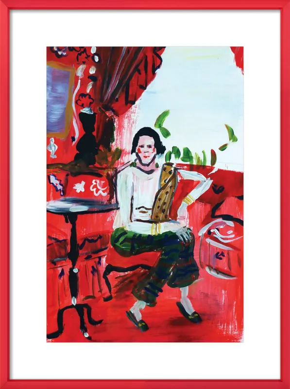 Diana Vreeland  by Marine de Quénetain  for Artfully Walls