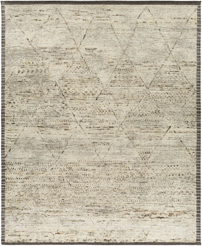 Khyber Beige Indoor 9' x 12' Handmade Rug