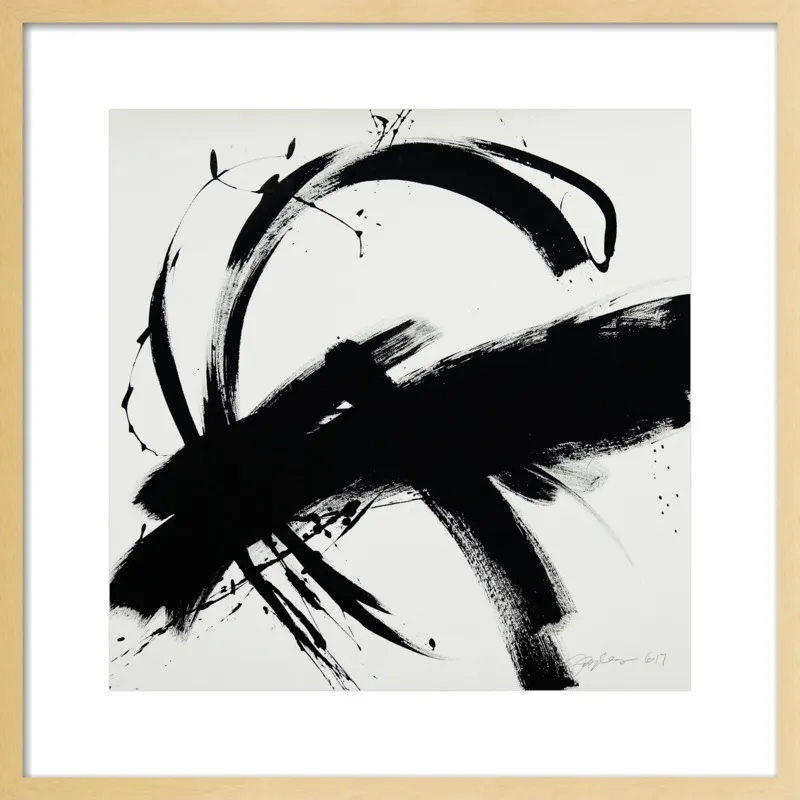 B + W #1 by Jill Sykes for Artfully Walls